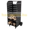Firewood storage cart 55 cm wide Firewood storage loft - industrial style