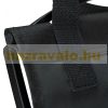 Firewood storage basket with carrying bag foldable 40 liters
