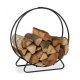 Firewood storage, round firewood shelf for indoor use 