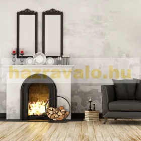 Tűzifa tároló, kerek tűzifa polc beltéri használatra 