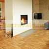 Narrow firewood shelf for indoor and outdoor use 