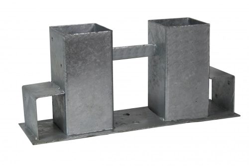 Angle iron for making a firewood storage frame 2 hot-dip galvanized steel