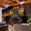 Garden fire pit 110x63x51 cm grill steel fireplace outdoor stove burning for terrace 