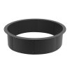 Kör alakú tűzgyűrű 1143 mm kültéri beépíthető tűzrakó tál betét kertbe és teraszra
