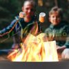 Mobile fire pit 23x57 cm rustic cast iron fire bowl garden fire pit outdoor fuel for garden terrace veranda