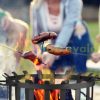 Mobile fire pit 46x41x36 cm modern black steel garden fire pit basket outdoor fire pit for garden terrace veranda