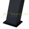 Mobile Fire Pit 60cm Diameter Black Round Steel Garden Fire Pit 3 Legs Outdoor Fire Pit For Patio Porch