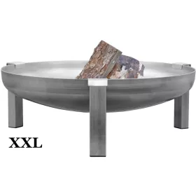   Mobil tűzrakó rozsdamentes acél 79x79x28,5 cm hordozható tűzrakó tál, tűzrakóhely grillező