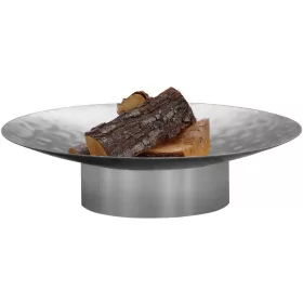   Mobil tűzrakó rozsdamentes acél 80x80x20 cm hordozható tűzrakó tál, tűzrakóhely grillező