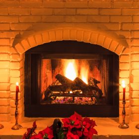   Kandallófa-tartó 68 cm strapabíró acél tűzifaállvány 6 lábbal, porszórt kivitelben