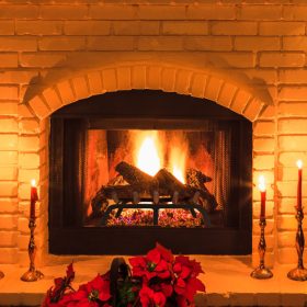   Kandallófa-tartó 53 cm acél tűzifaállvány 6 lábbal porszórt kivitel