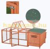 Chicken coop, chicken house run, chicken cage 145x221x81 cm