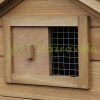 Hen house 150x54x87 cm poultry house with nesting box pine wood chicken house weatherproof birdhouse, cage