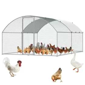   Tyúkól 3 00x393x199 cm járható baromfi kifutó tetővel és zárral