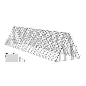   Baromfi kifutó alagút 300x71x61,5 cm hordozható tyúkól kifutó