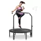 Összecsukható fitness trambulin 1027 mm 150 kg teherbírású mini edzőtrambulin állítható fogantyúval 