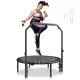 Összecsukható fitness trambulin 1027 mm 150 kg teherbírás mini edzőtrambulin állítható fogantyúval sporttrambulin