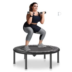   Összecsukható fitness trambulin 934 mm 100 kg teherbírású mini edzőtrambulin