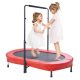 Összecsukható gyerek trambulin kapaszkodóval beltéri és kültéri mini trambulin