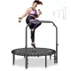 Összecsukható fitness trambulin 1295 mm 205 kg teherbírású mini edzőtrambulin állítható fogantyúval