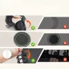 Összecsukható fitness trambulin 1295 mm 205 kg teherbírású mini edzőtrambulin állítható fogantyúval