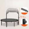 Összecsukható fitness trambulin 1295 mm 205 kg teherbírású mini edzőtrambulin állítható fogantyúval