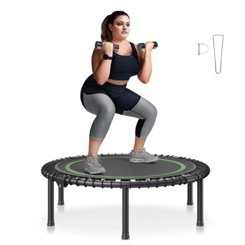 Összecsukható fitness trambulin 1027 mm, 150 kg teherbírású mini edzőtrambulin