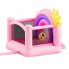 Felfújható ugrálóvár beltéri-kültéri játszóház 280x230x230 cm légvár csúszdával