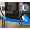 Kerti trambulin biztonsági hálóval családi trambulin 427 cm átmérővel 96 cm létramagasság, 200 kg teherbírással ütéscsillapítóval