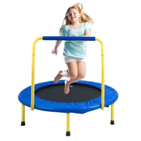   Összecsukható gyerek trambulin 81x92x92 cm beltéri és kültéri mini trambulin 60 kg teherbírással