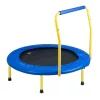 Összecsukható gyerek trambulin 81x92x92 cm beltéri és kültéri mini trambulin 60 kg teherbírással