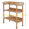 Planting table 76x37x89 cm gardening table pine wood work table