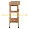 Planting table 76x37x89 cm gardening table pine wood work table