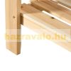 Planting table 107x46x142 cm wooden garden table with drawer and shelf 