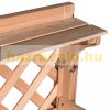 Planting table, garden table with drawer and shelf 112 x 51 x 114 cm