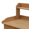 Planting table 80x40x84 cm gardening table pine wood work table