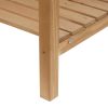 Planting table 80x40x84 cm gardening table pine wood work table