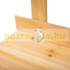 Planting table 80x43x136 cm gardening table solid wood work table, flower holder for garden for balcony and terrace 