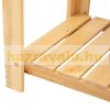 Planting table 80x43x136 cm gardening table solid wood work table, flower holder for garden for balcony and terrace 