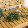 Planting table 80x40x84 cm gardening table pine wood work table