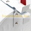 American style mailbox white letter newspaper holder stand galvanized steel letter cabinet