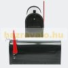 American style mailbox black letter newspaper holder stand galvanized steel letter cabinet