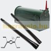 American style mailbox green letter newspaper holder stand galvanized steel letter cabinet