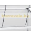 Garden greenhouse 129.5x58x140.5 cm polycarbonate greenhouse with aluminum frame