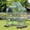 Foil tent greenhouse for growing and growing plants 143x73x195 cm