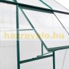 Garden greenhouse 190x190x220 cm with polycarbonate sheet greenhouse with aluminum frame