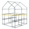 Greenhouse foil tent 195x143x143 cm