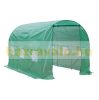 Greenhouse foil tent 350x200x200 cm green