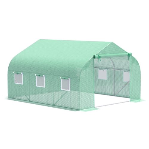 Greenhouse foil tent 350x300x200 cm foil tent for growing plants 