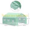 Greenhouse foil tent 350x300x200 cm foil tent for growing plants 